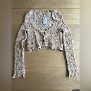 NWT free people cardigan